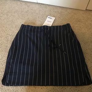 NWT Athleta Size 0 Stripe Midtown Skort